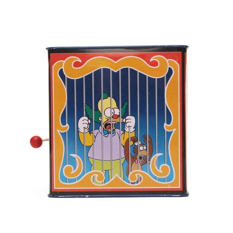 The Simpsons / Vintage, Krusty The Clown Jack-in-the-box
