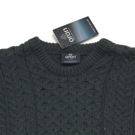 Aran Woolen Mills / Fisherman Knit Crewneck Sweater