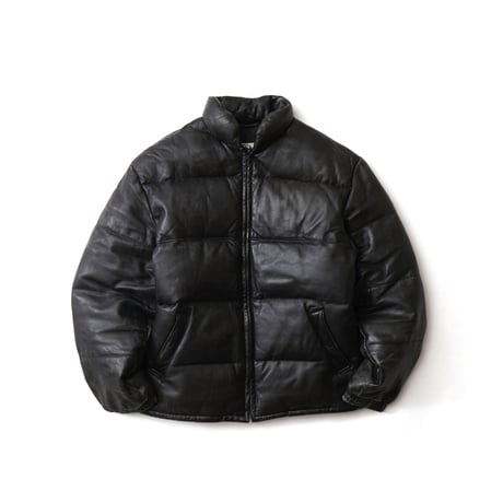 Schott / Vintage, Leather Down Jacket