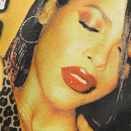 Aaliyah / Vertical Logo Photo Tie-Dye S/S Tee