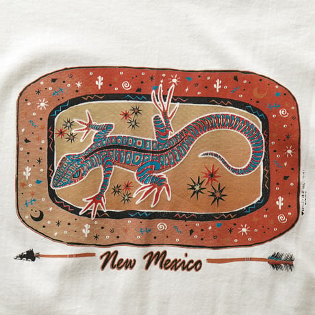 New Mexico, NM / Vintage, Souvenir S/S Tee "Lizard"