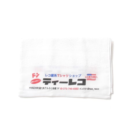 T-Shirts Record / "銀水湯" 鏡広告Towel