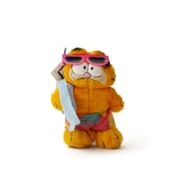 Garfield / Vintage, Plush Toy "Beach Bum"