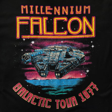 Star Wars / Millennium Falcon Galactic Tour 1977 S/S Tee