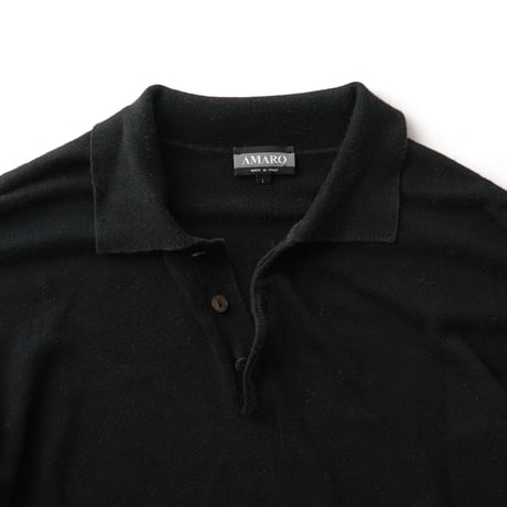 Amaro / Knit L/S Polo