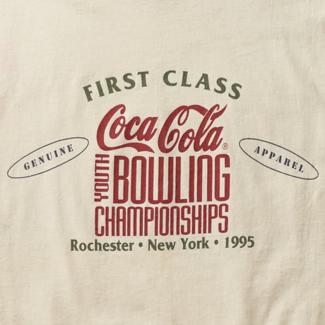 Coca-Cola / Vintage, S/S Tee "Youth Bowling Championships 1995"