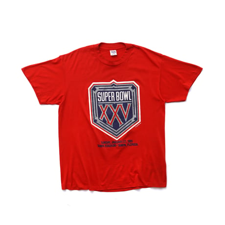 NFL  / Vintage, Super Bowl XXV S/S Tee "1990-91"