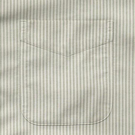 L.L. Bean / Wrinkle-Free Twill Sport Shirt "Traditional Fit Striped"