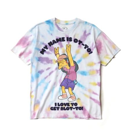 The Simpsons / Otto Mann Tie-Dye S/S Tee