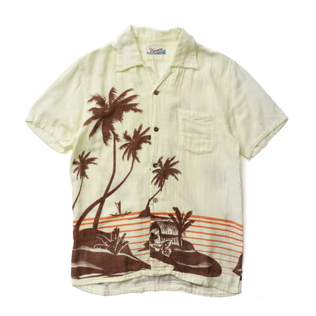 Vintage, Open Collar S/S Shirt