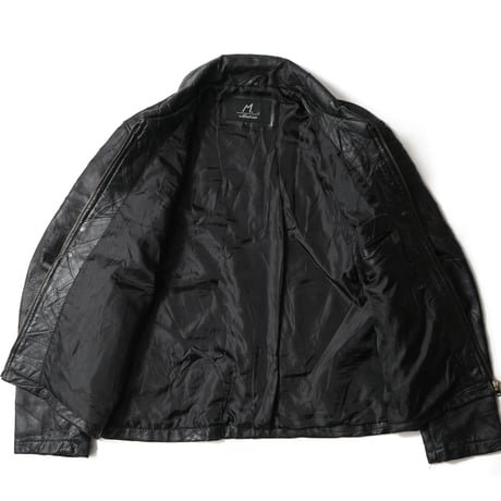 Vintage, Patch Work Leather Jacket