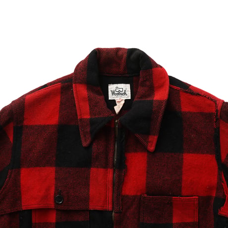 Woolrich / Vintage, Double Mackinaw Cruiser Jacket "Buffalo Plaid, Wool Melton"