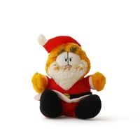 Garfield × McDonald / Vintage, Plush Toy "Santa Claus"