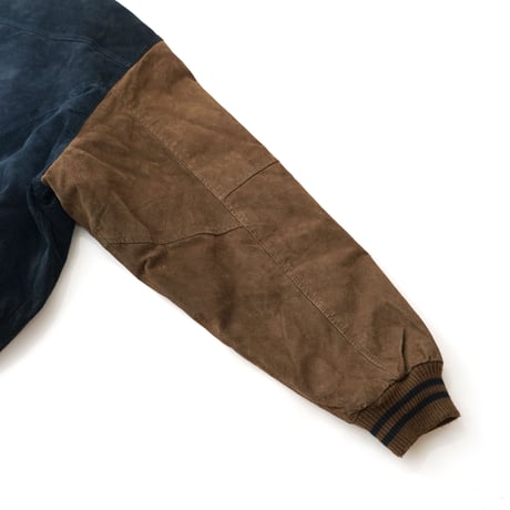 Port Authority / Suede Leather Varsity Jacket