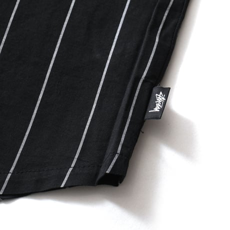 Stussy / Vintage, Stripe Poplin Baseball Jersey