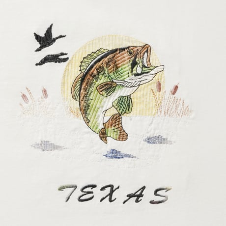 Texas / Vintage, Souvenir S/S Tee "Black Bass"