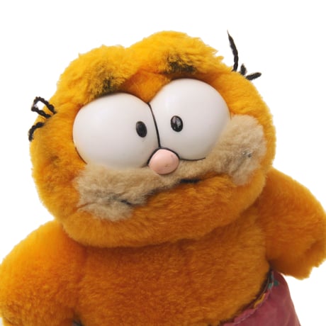 Garfield / 80 - 90's Vintage, Plush Toy "Surfing"