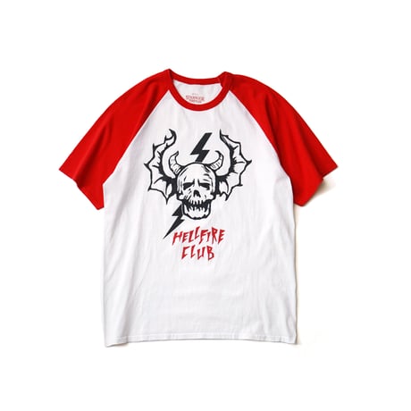 STRANGER THINGS / Hell Fire Club Raglan S/S Tee