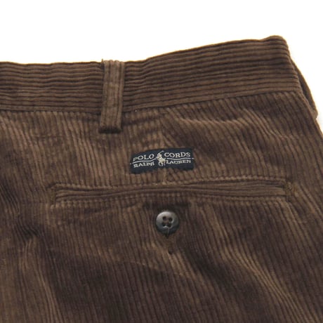 Polo Ralph Lauren / Vintage, Polo Cords 2-Tuck Pant (Andrew) W : 35