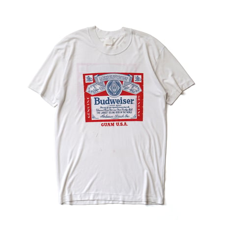 Budweiser / Vintage, Classic Label S/S Tee "Guam"