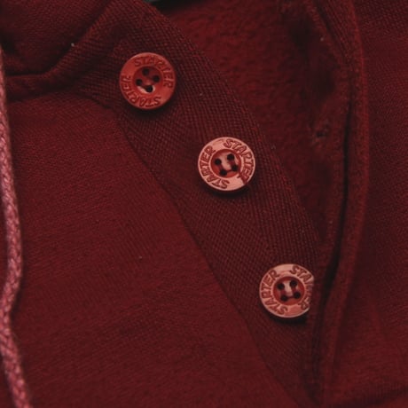 Washington Redskins / 90's Vintage, Henley Neck Hooded Sweatshirt
