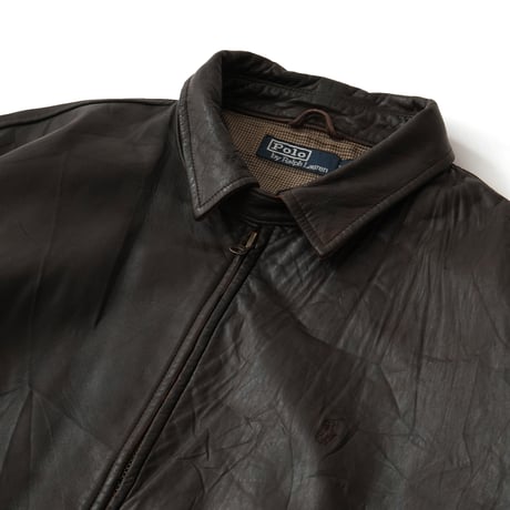 Polo Ralph Lauren / Vintage, Bradford Lamb Leather Jacket
