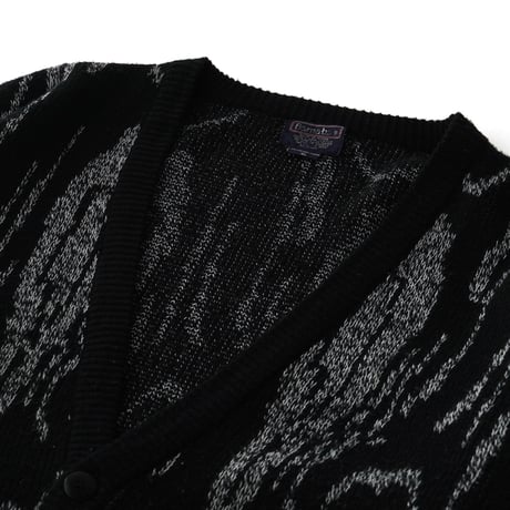 Vintage, Acrylic Knit Cardigan