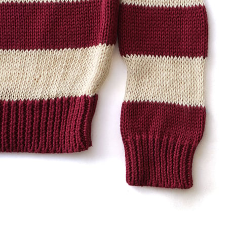 【Kids】Polo Ralph Lauren / Cotton Striped Knit Crewneck Sweater