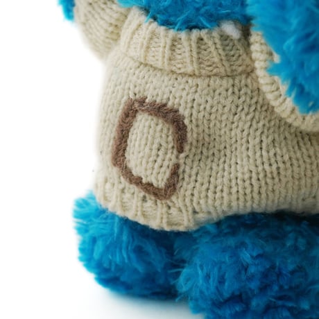 Sesame Street / Vintage, Plush Toy "Cookie Monster, Knit Sweater"