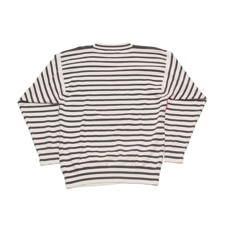 TOMMY HILFIGER / 90's Vintage, Flag Striped Knit Crewneck