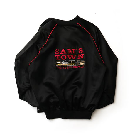 Sam's Town Hotel and Gambling Hall / Vintage, Souvenir Acetate Varsity Jacket
