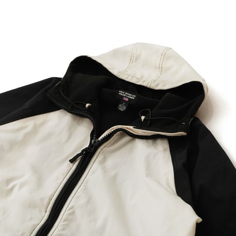Polo Jeans / Vintage, Hooded Fleece Liner Polyester Windbreaker