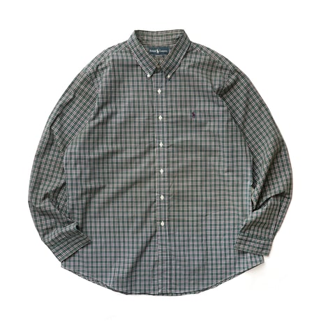 Ralph Lauren / Tartan Plaid B.D L/S Shirt "Custom Fit"