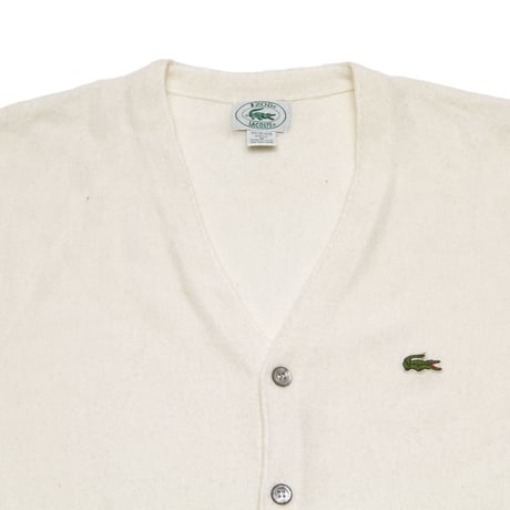 Lacoste / Vintage, Orlon Knit Cardigan