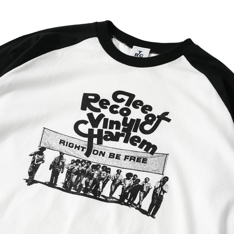 Teereco / Harlem Raglan 3/4 Sleeve Tee