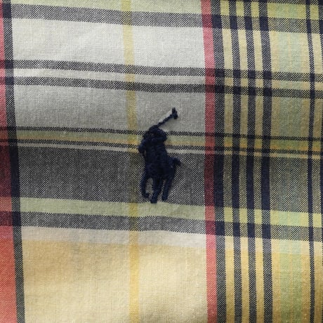 Ralph Lauren / Madras Plaid L/S Shirt -Classic Fit.-