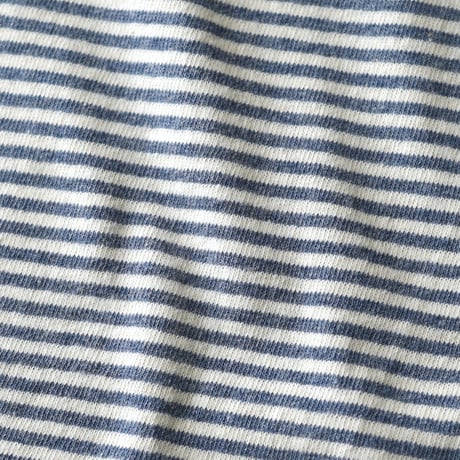 Jamaica / Embroidered Micro Striped S/S Tee