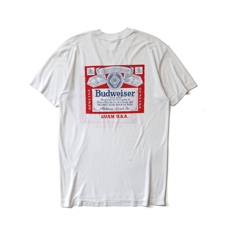 Budweiser / Vintage, Classic Label S/S Tee "Guam"