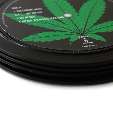 Mass Appeal Records / Vinyl Record Coasters Set (4pcs)