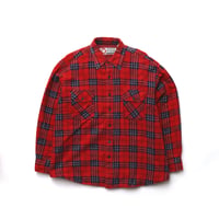 Sports Afield / Vintage, Quilted Plaid Flannel Shirt