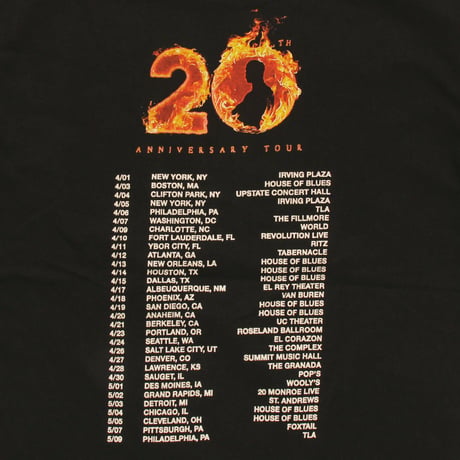DMX / It's Dark and Hell Is Hot 20th Anniversary Tour S/S Tee