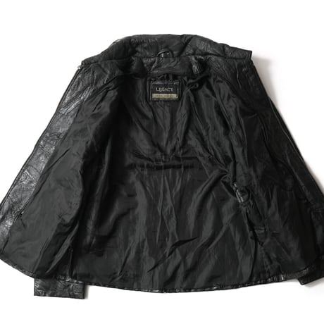 Vintage, Patch Work Leather Jacket