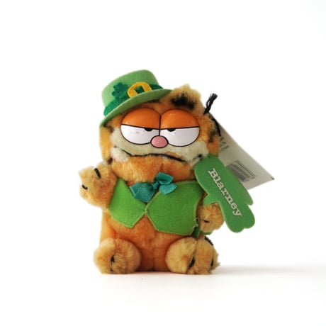 Garfield / Vintage, Plush Toy "Blarney, St. Patrick Day"