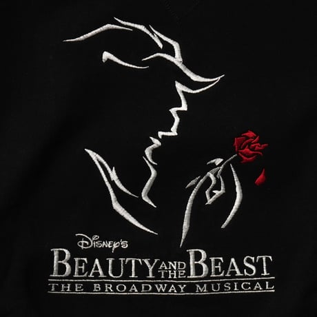 Beauty and The Beast / Vintage, Broadway Musical Crewneck Sweatshirt