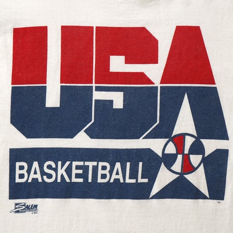 Basketball USA / Vintage, S/S Tee "Dream Team, Barcelona Olympic 1992" (manufactured by Salem)