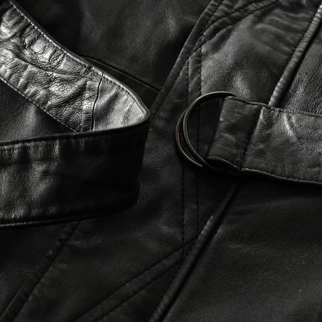 Vintage, Thinsulate Liner Leather Car Coat