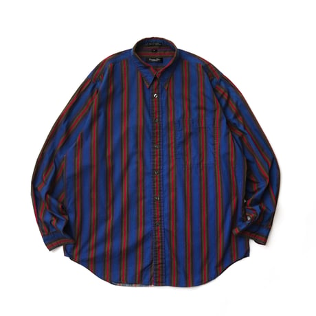 Christian Dior / Vintage, Striped Dress L/S Shirt