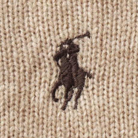 Polo Ralph Lauren / Vintage, Lambs Wool Knit Polo L/S Shirt