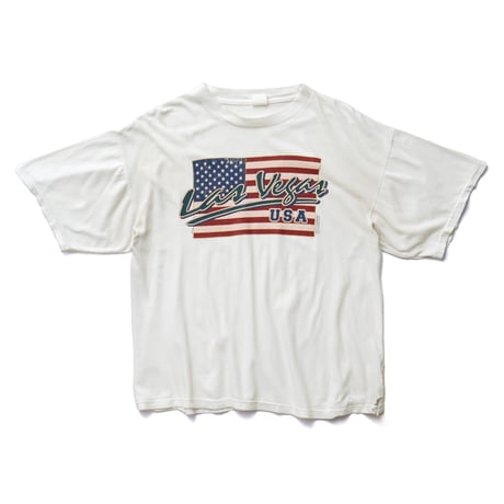 Las Vegas, NV / Vintage, Stars and Stripes Flag S/S Tee