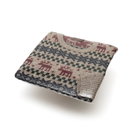 Chaps Ralph Lauren  / Vintage, Snowflake Wool Crewneck Knit